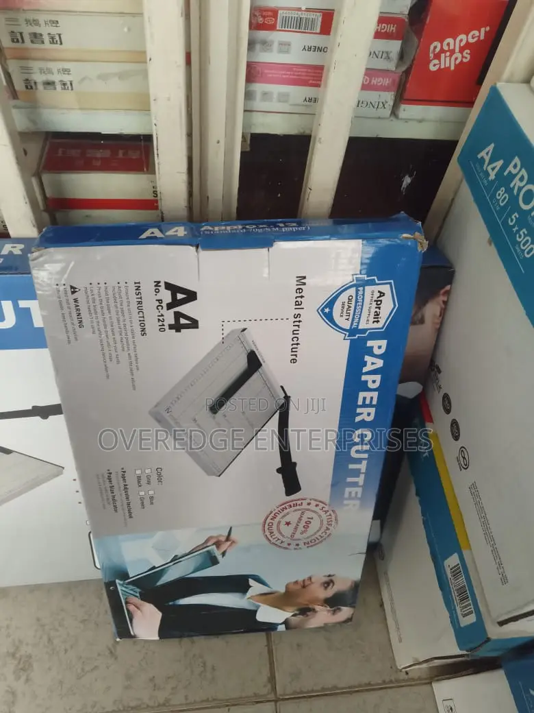 Paper Cutter Available