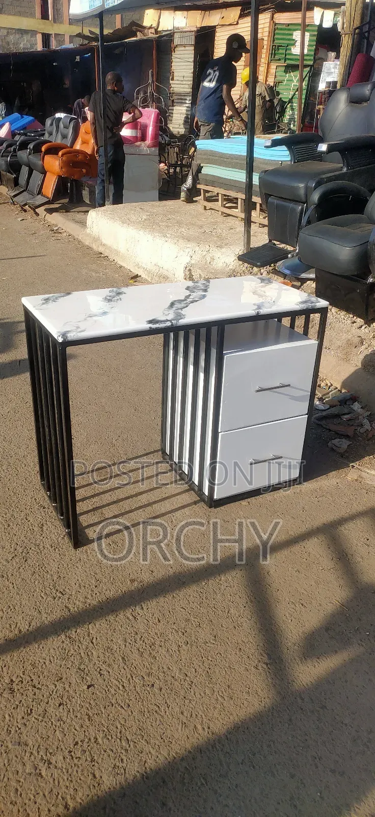 40" Long Nails Table/ Manicure Table