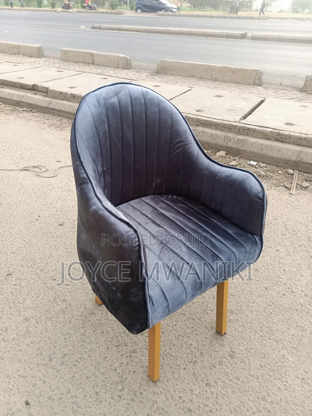 Light Grey Styling Chair or Restaurant Chair 