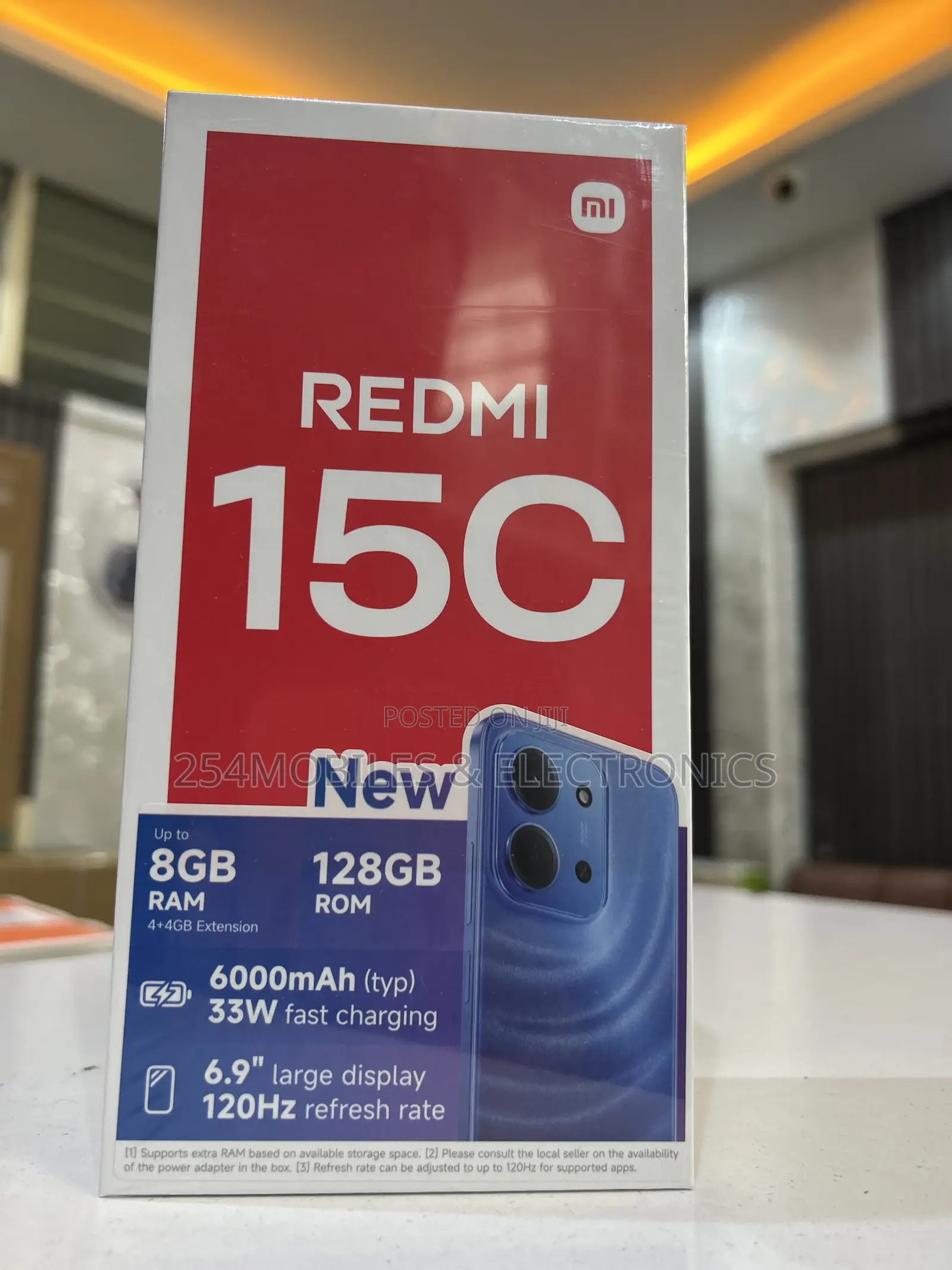 New Xiaomi Redmi 15C 4G 128 GB Red