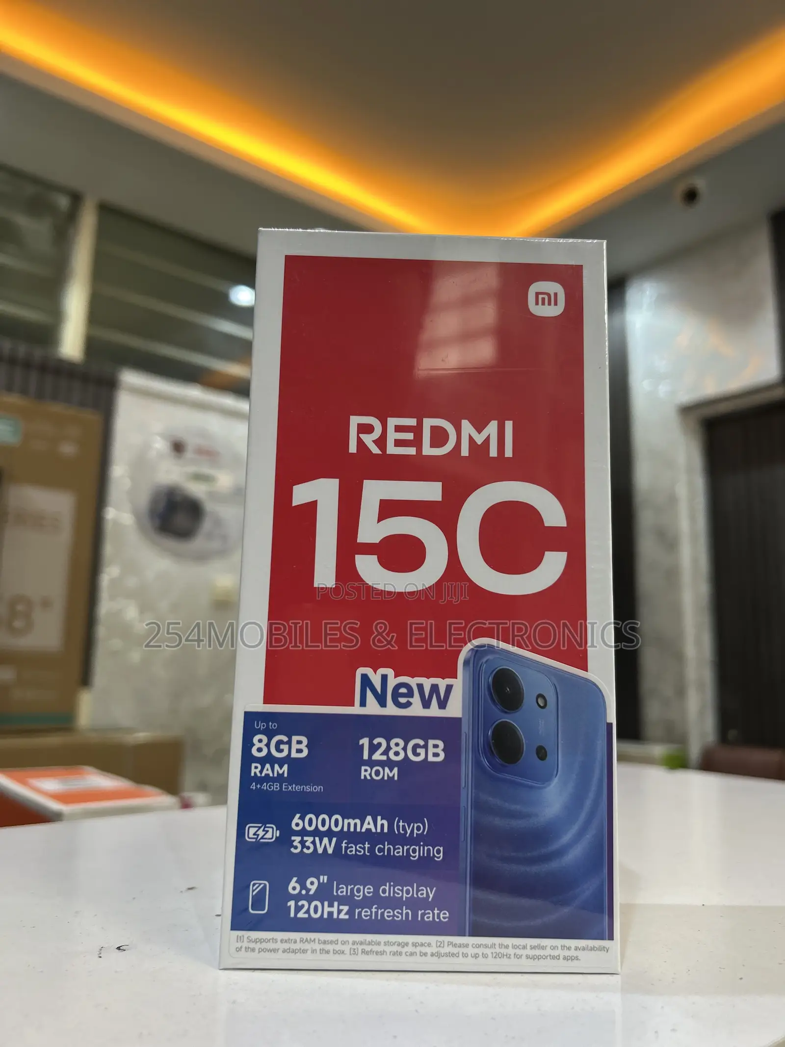 New Xiaomi Redmi 15C 4G 128 GB Red