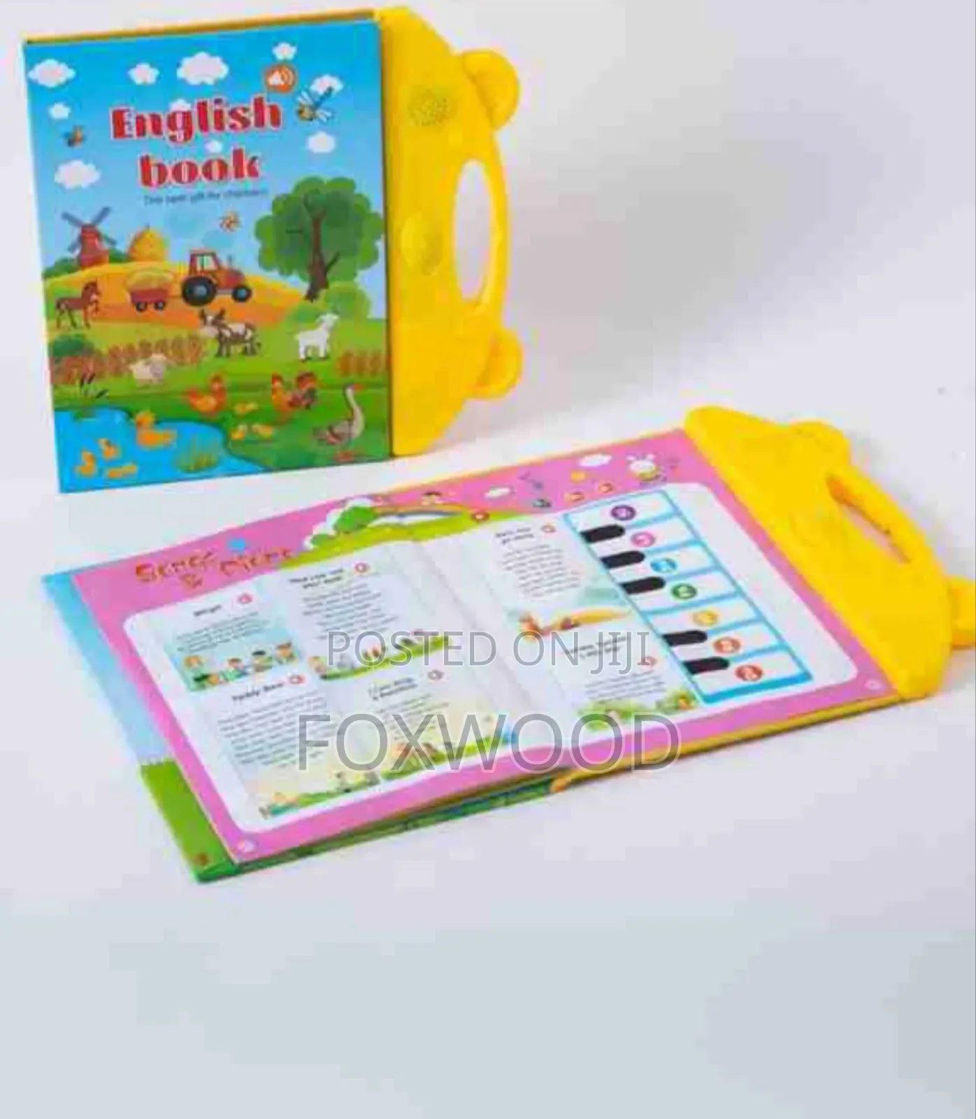 Interactive English Sound Book for Children.