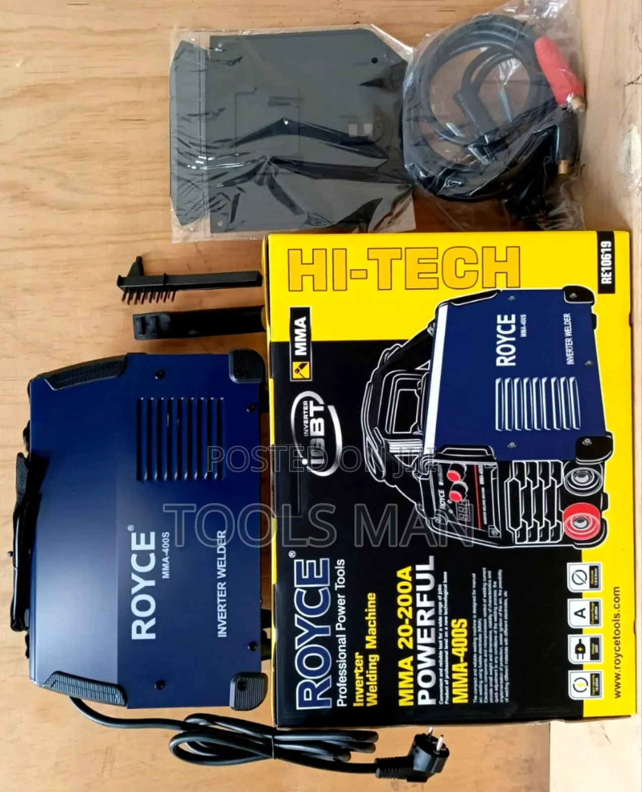 Royce Welding Machine 400s, Royce Mma-400s Inverter Welding Machine.