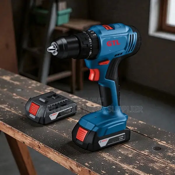Brushless Cordless Impact Drill Machine With Powerful Motor
