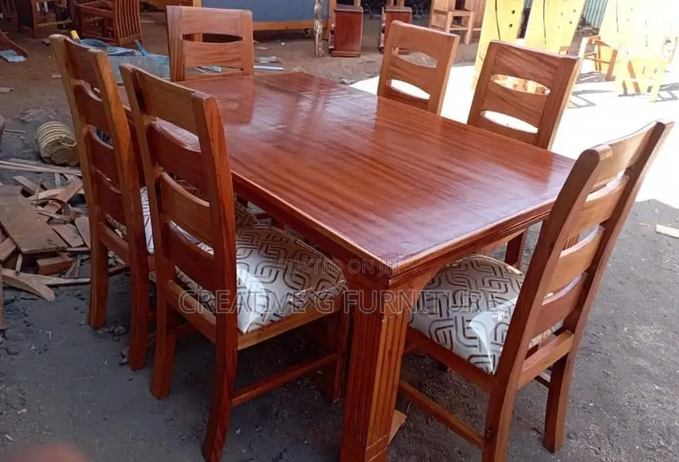 Classic 6-Seater Dining Table