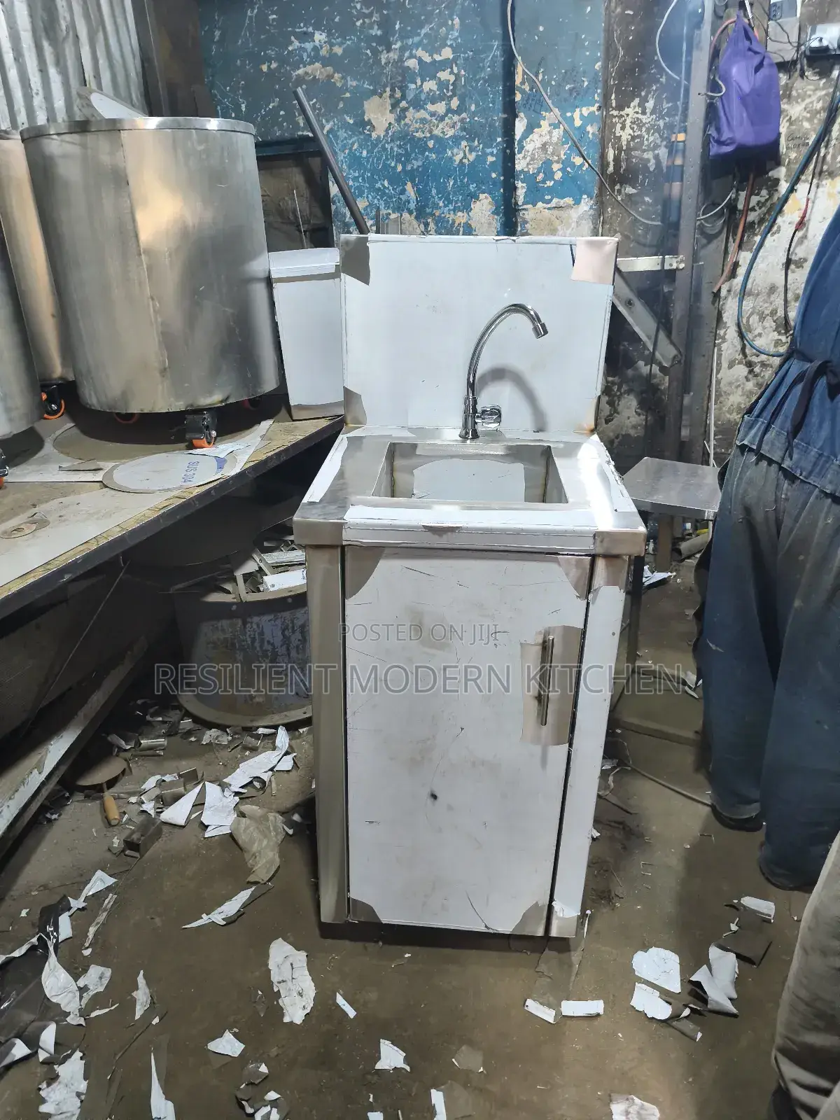 Stainless Steel Hand Washing Sink