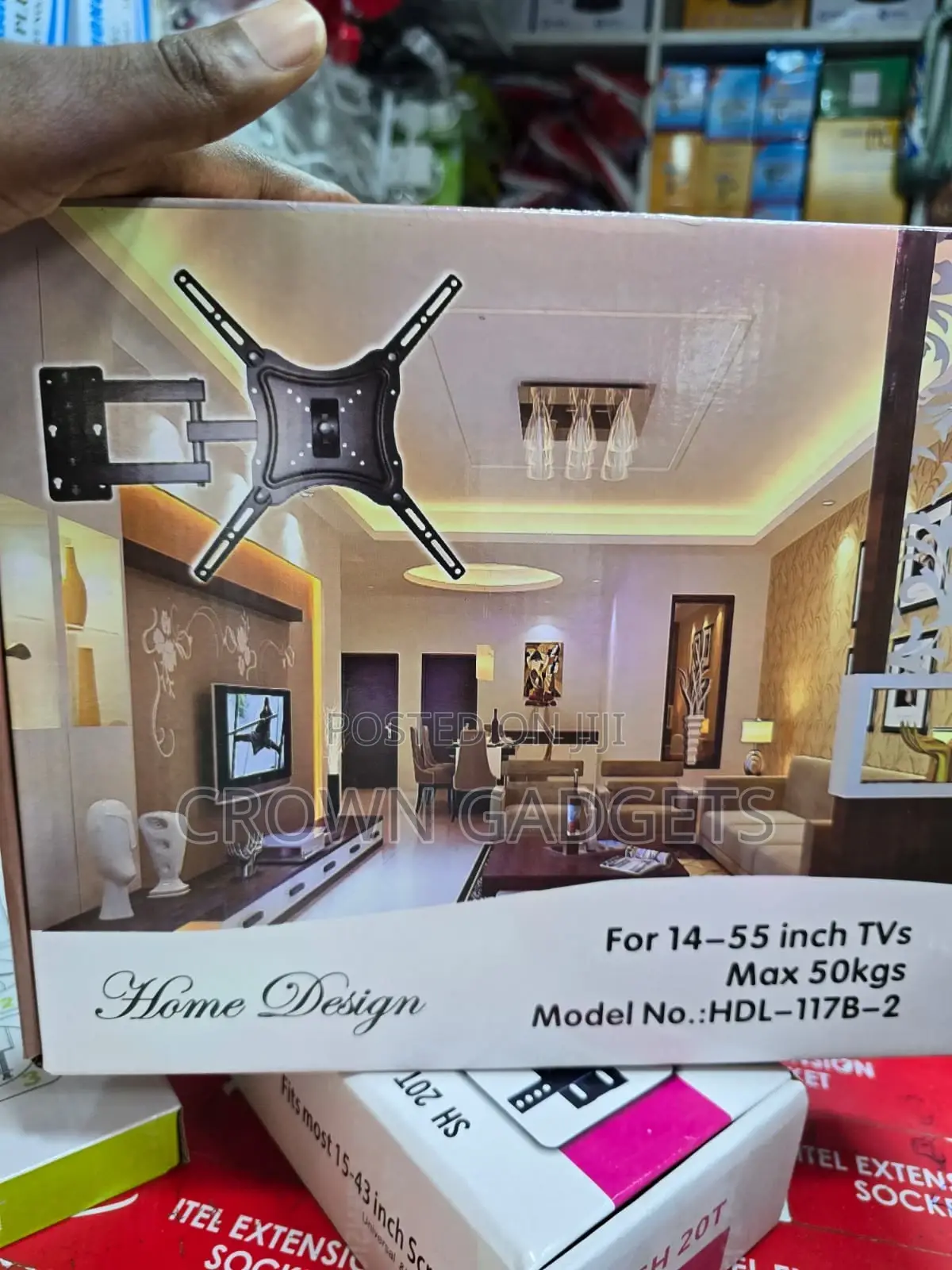 Heavy Duty Full Motion Tv Wall Bracket HDL-117b-2