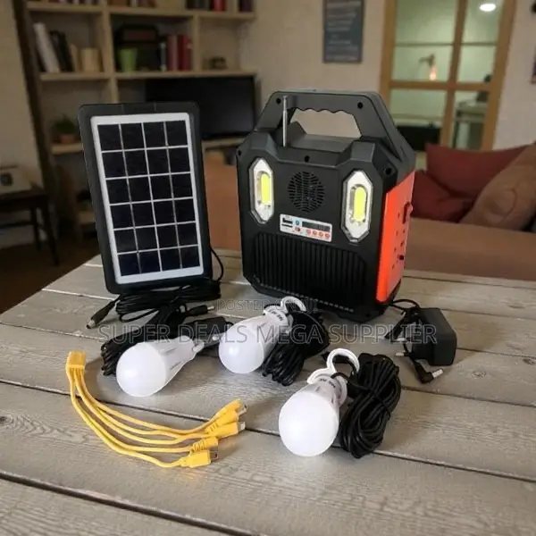Longer Lasting Portable Home Solar Lighting System Kit With Usb Ports