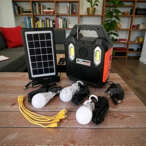 Super Quality Portable Home Solar Lighting System Kit With Torch