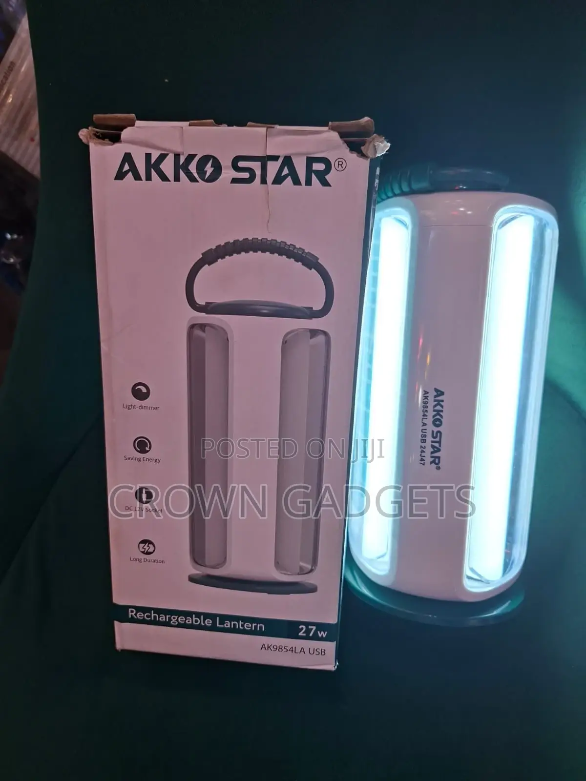 Akko Star 27w Rechargeable Lantern Ak9854la Usb