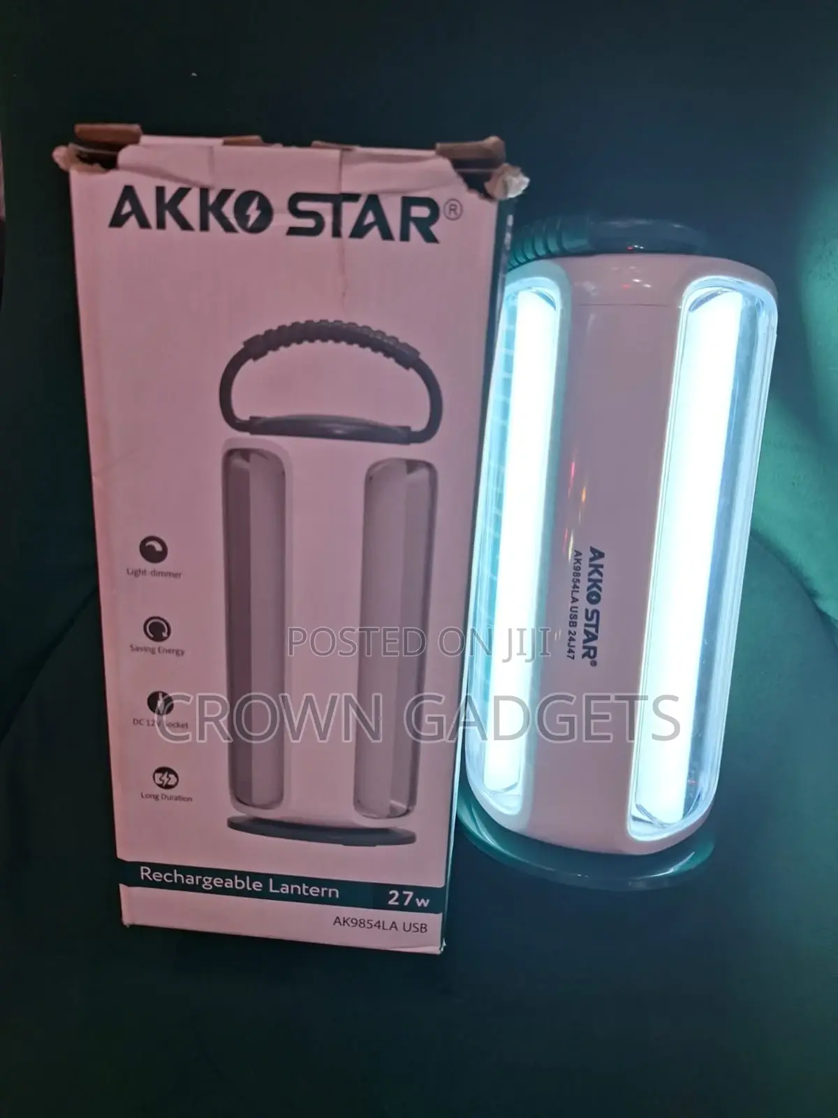 Akko Star 27w Rechargeable Lantern Ak9854la Usb