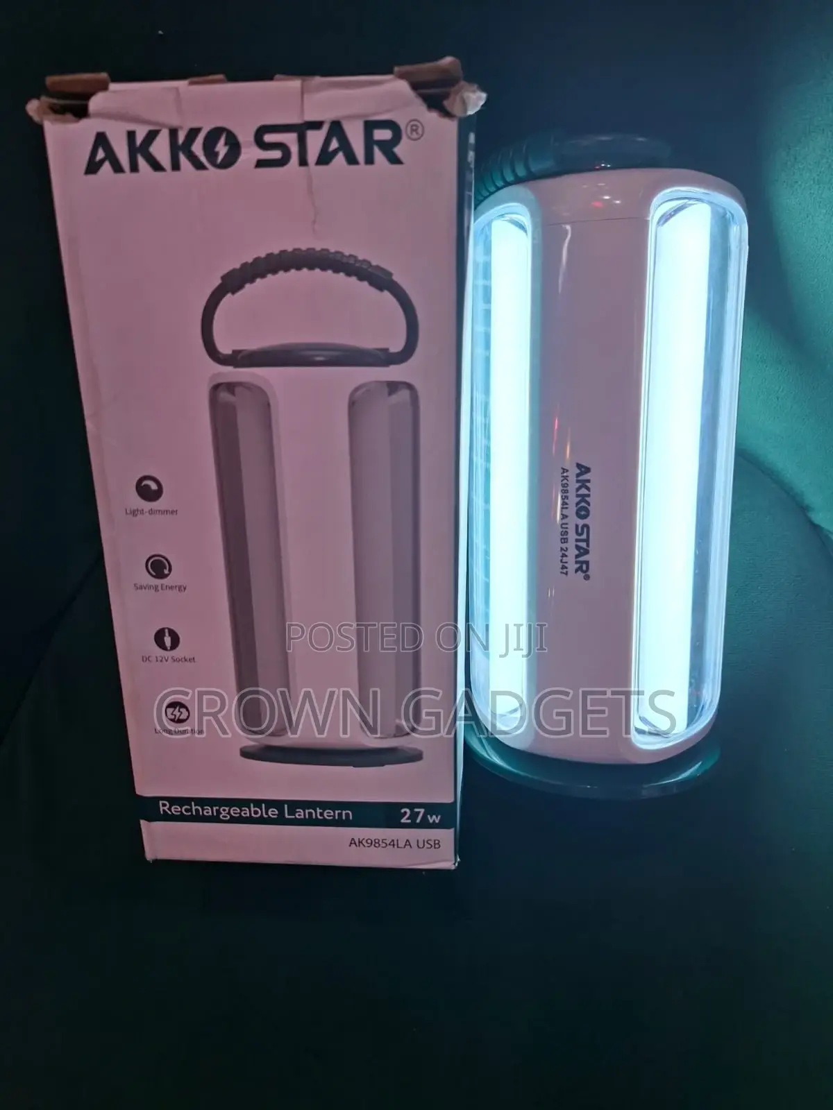 Akko Star Emergency Rechargeable Lantern 27w Long Life