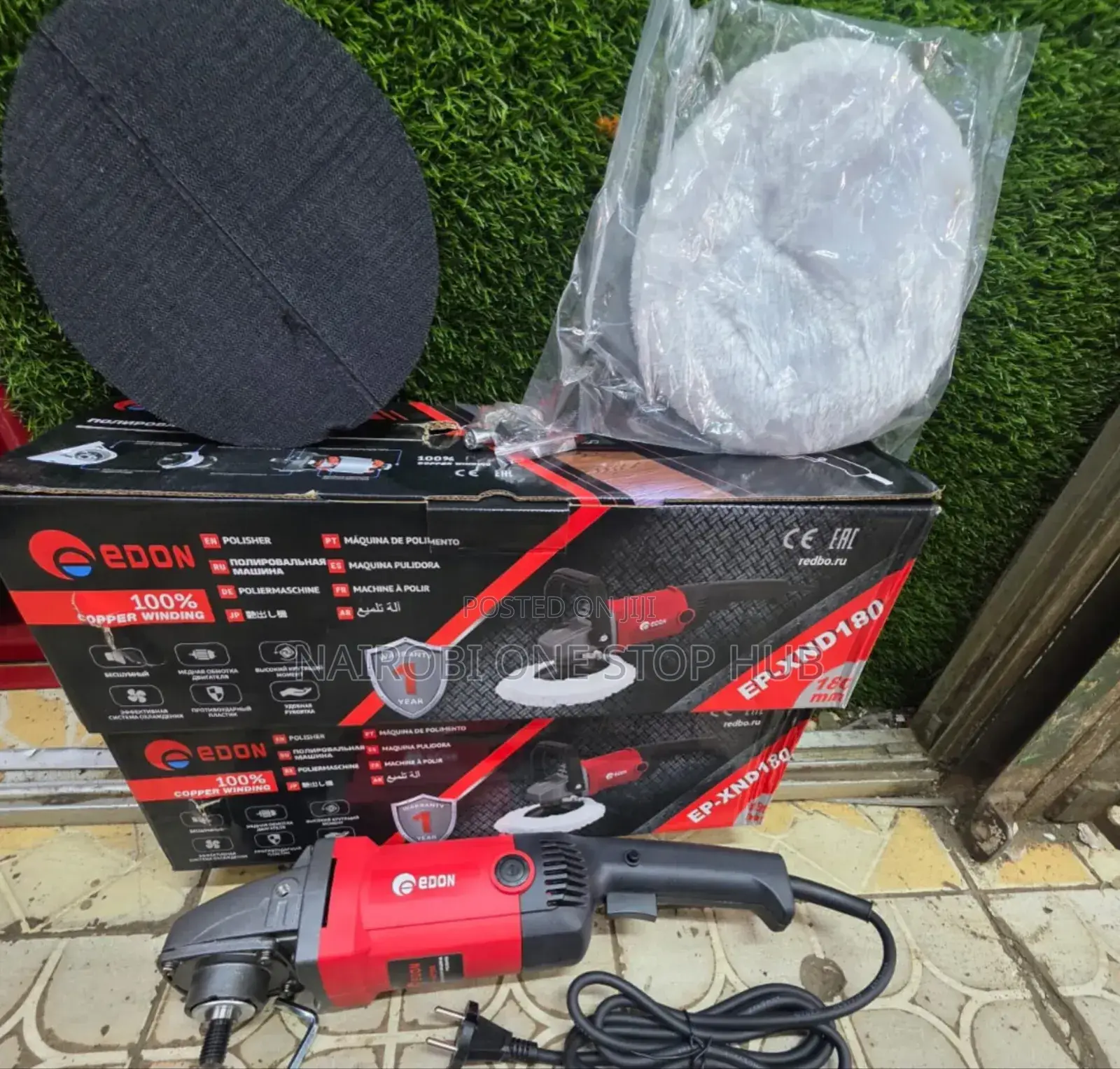 Edon Ep-Xnd180 Professional Auto Polisher