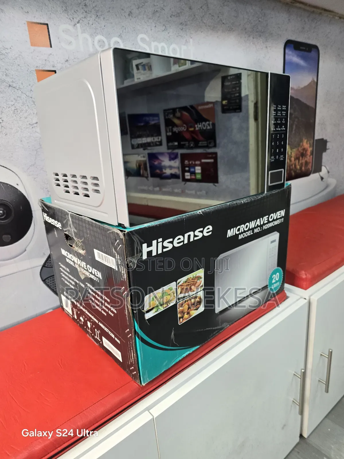 Hisense Microwave 20l Digital (Silver)