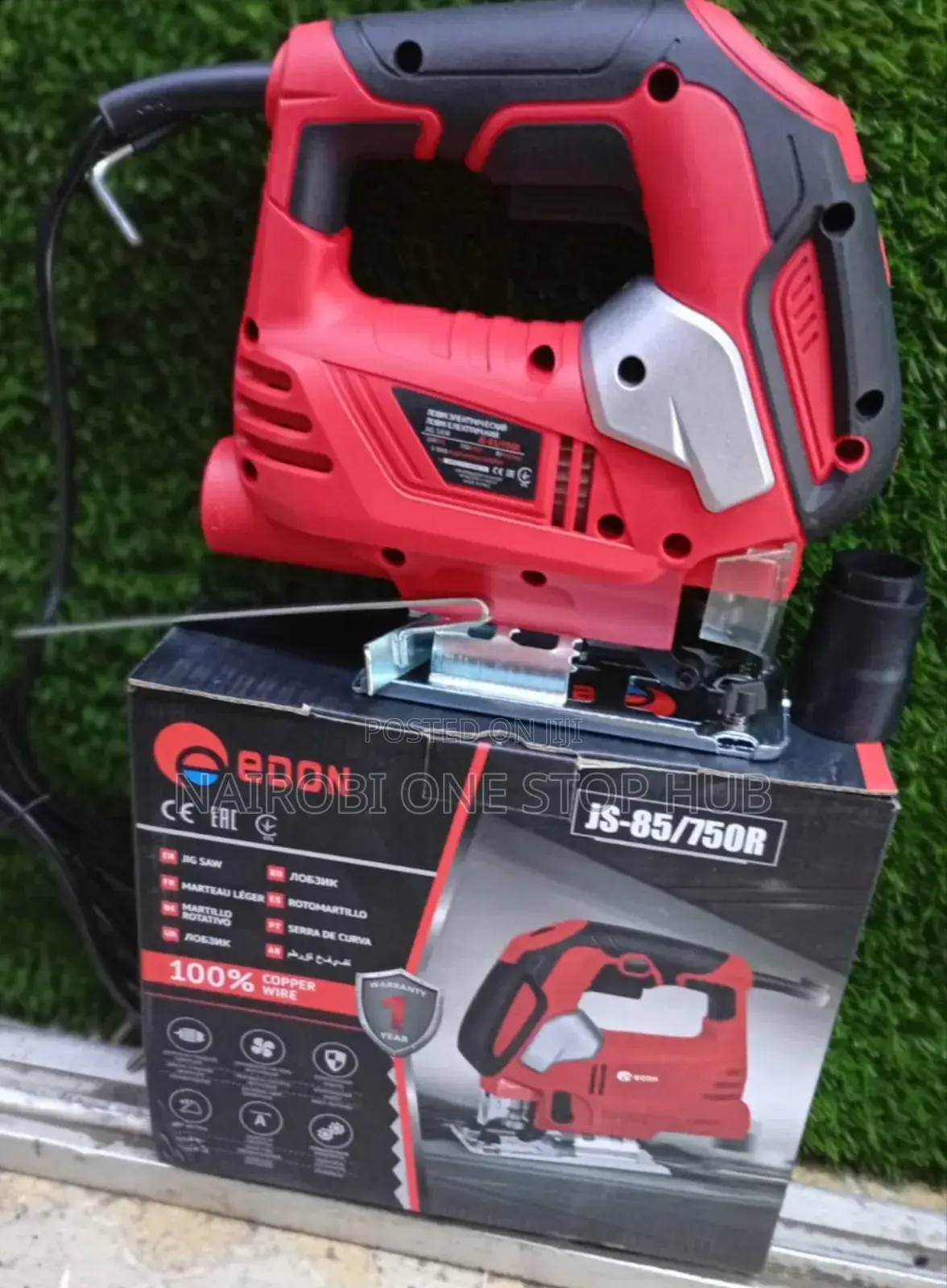 Edon 750w Compact Electric Jigsaw – Durable Efficient