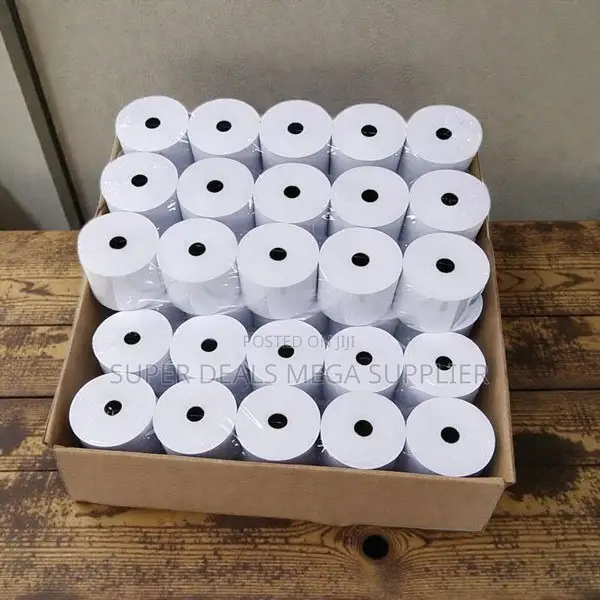 50 Rolls 80x80mm Thermal Paper Custom Length Options Available