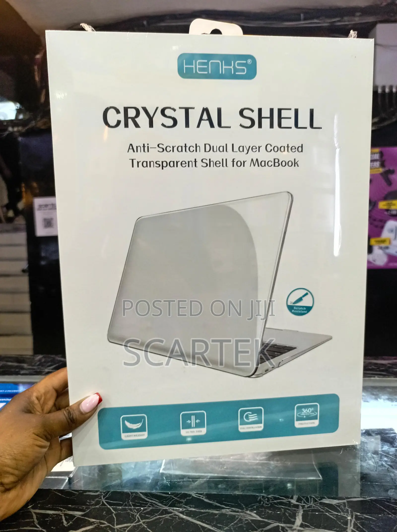 Crystal Shell Case For Macbook