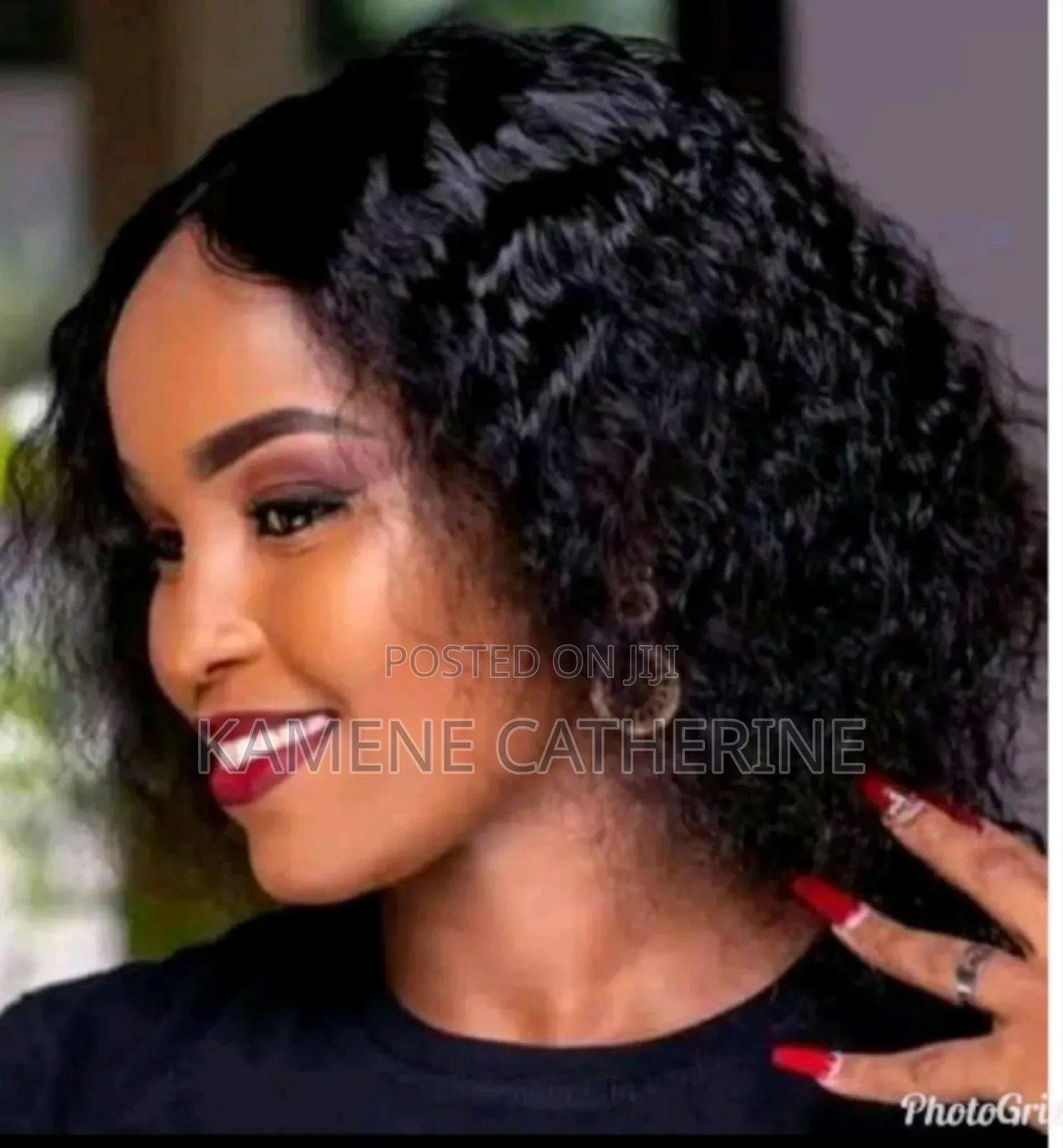 Water Curl Human Hair Wig
