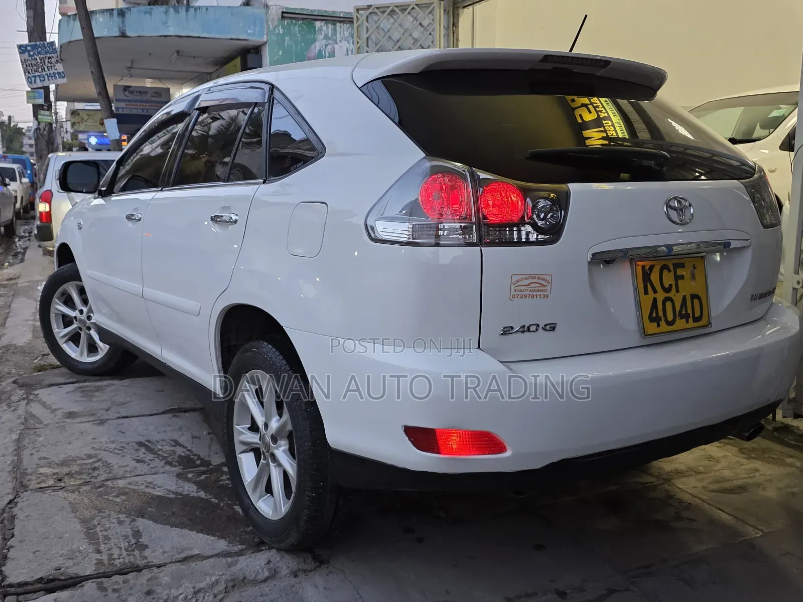 Toyota Harrier 2009 White