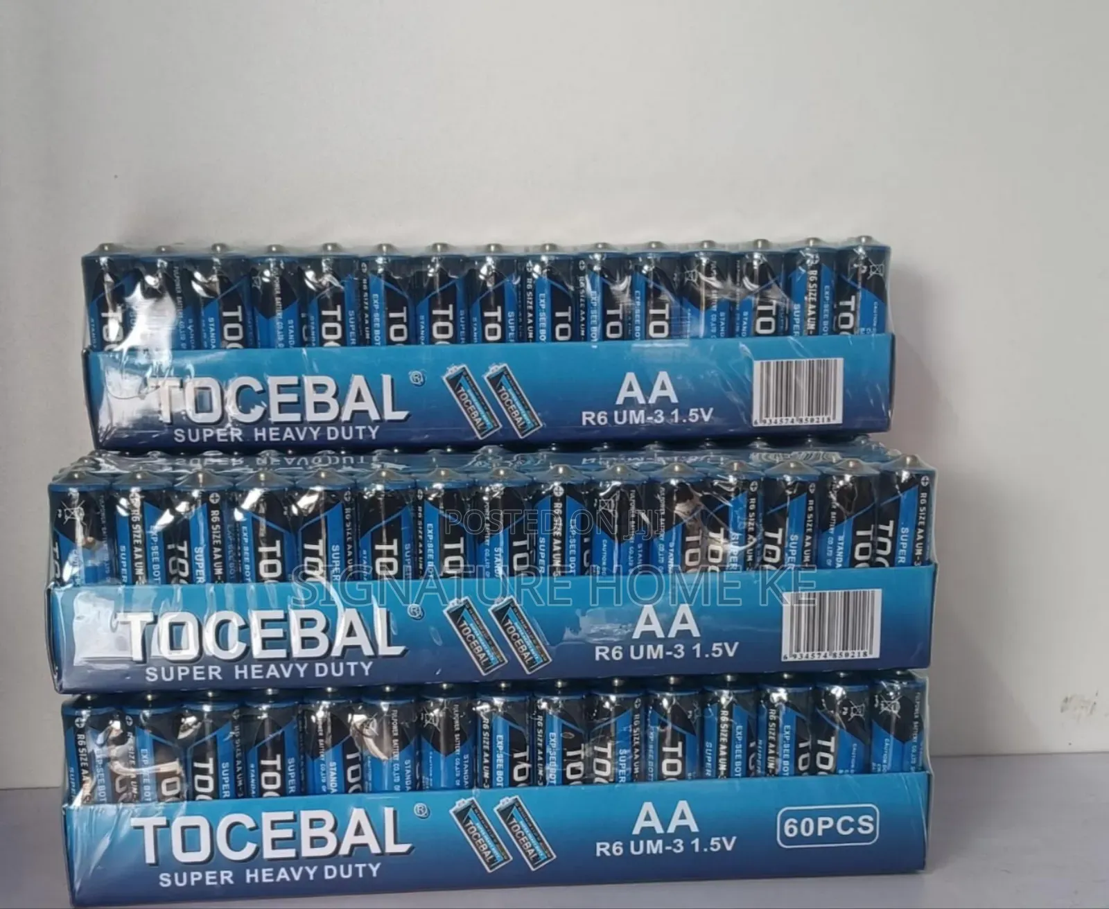 60pcs Double Aa Toceball Batteries