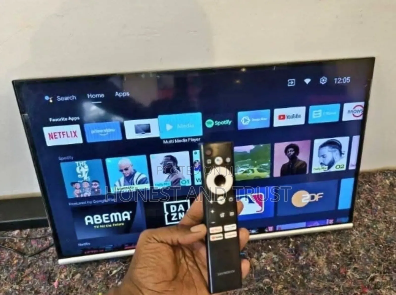 Remote Controlled Skyworth 32 Inch Smart Tv Fhd32