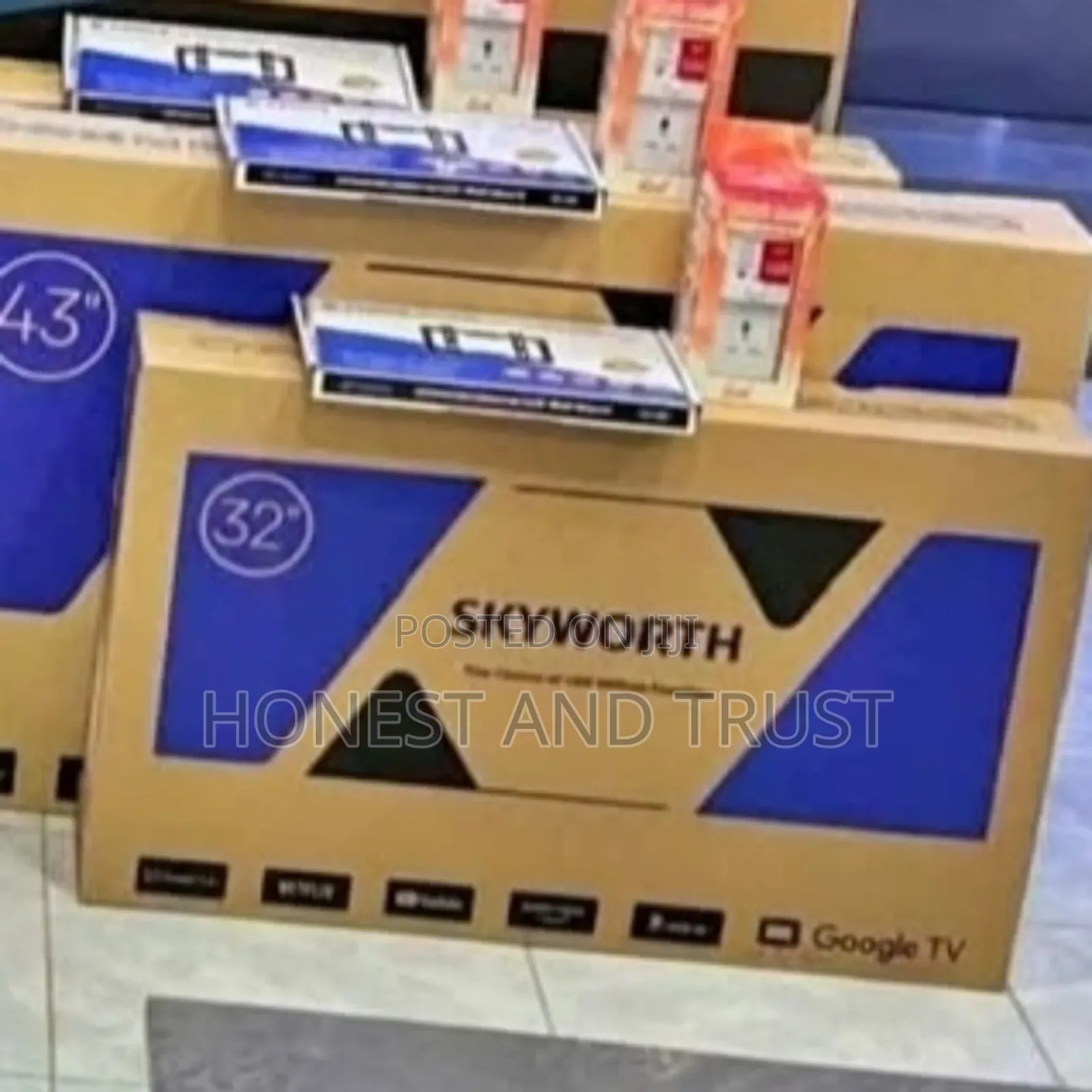Android Tv Skyworth 32 Inch Smart Tv Fhd32