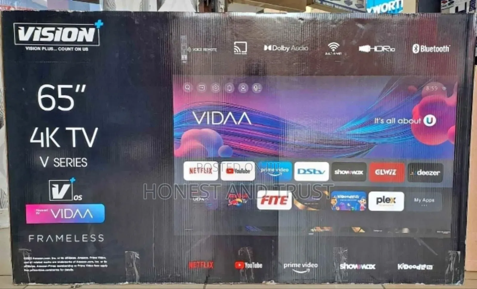 Vision 43" Smart Tv New Model