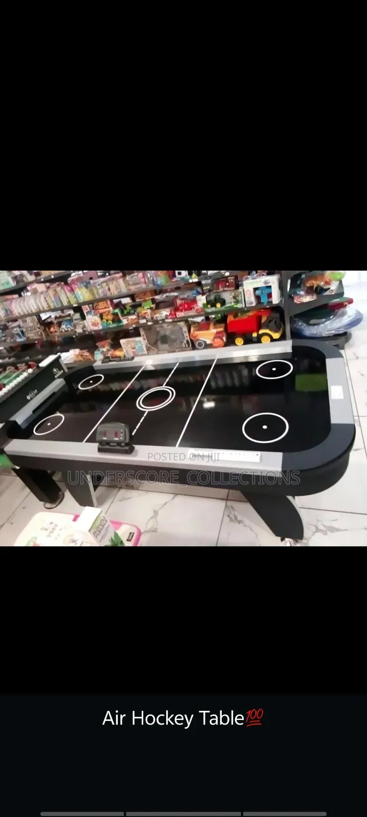 Air Hockey Table.