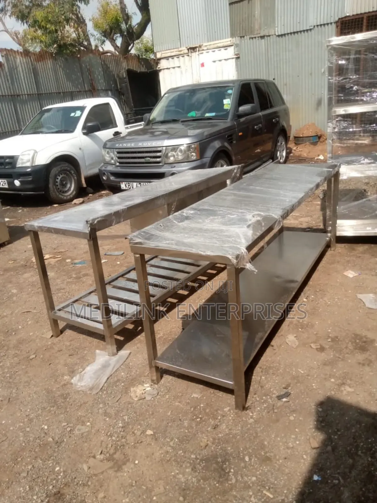 2*7 Stainless Steel Customized Working Tables