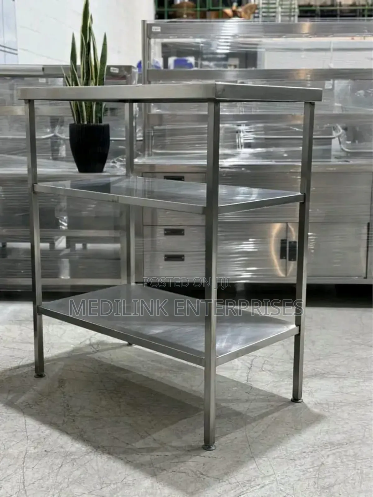 Dry Storage Racks Stainless Steel 4*2*6ft