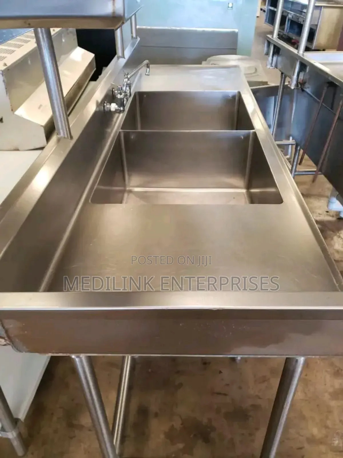 Ss 304 Stainless Steel Two Bowl Sinks
