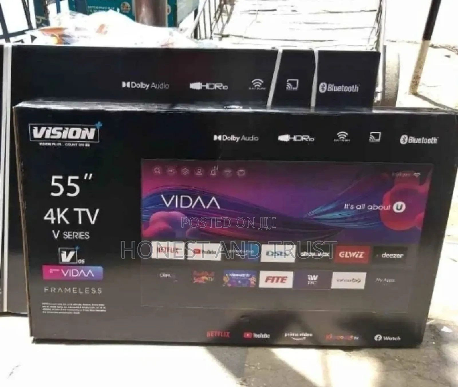 Vidaa Vision 55 Inch 4 K Television v-Series