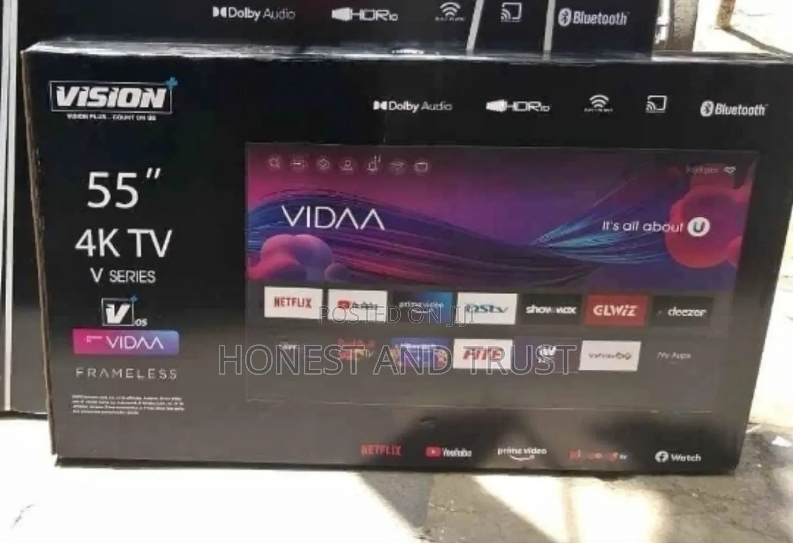 Vidaa Vision 55 Inch 4 K Television v-Series