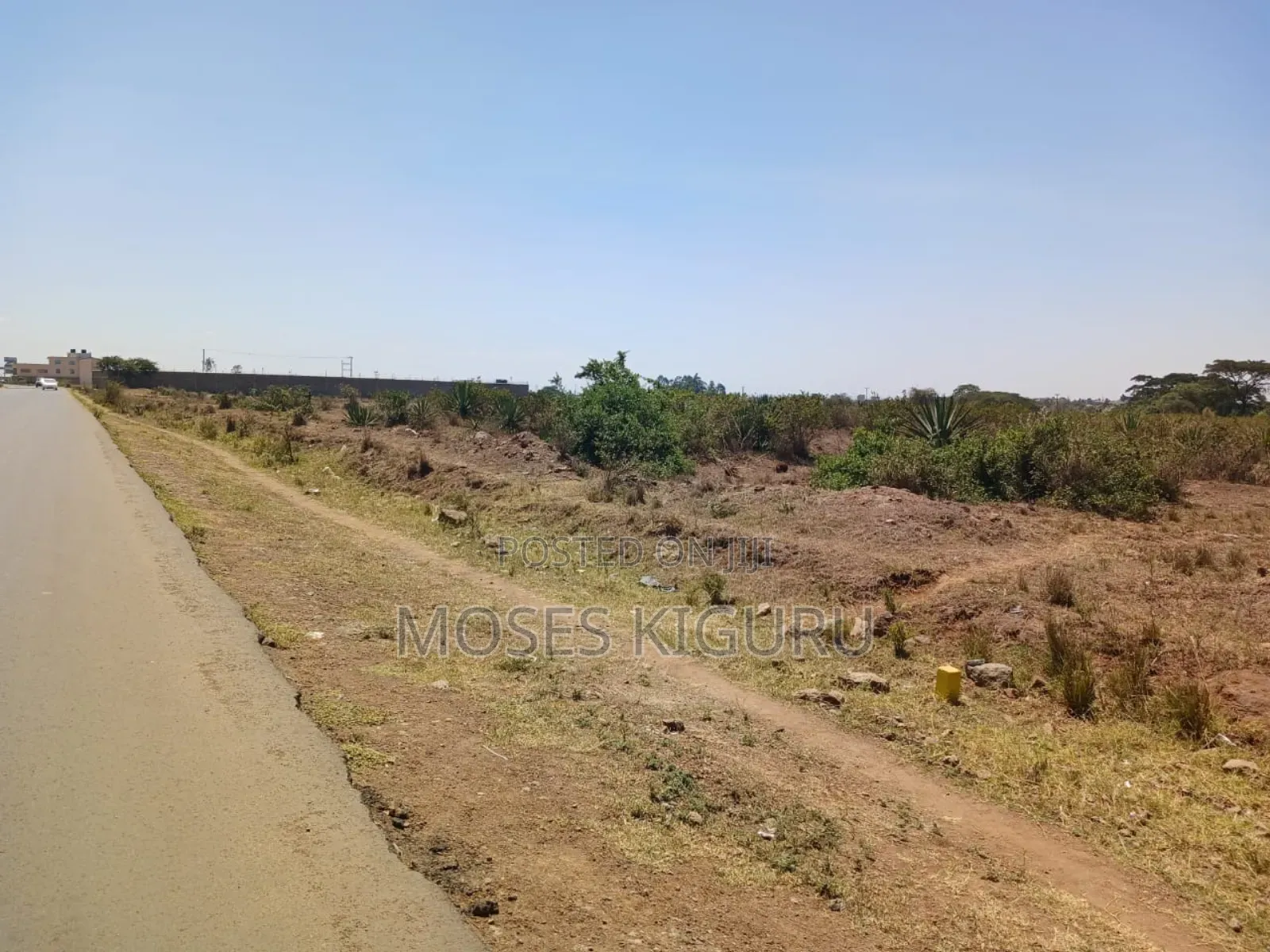 Jujafarm Road 1 Acre Touching Tarmac.