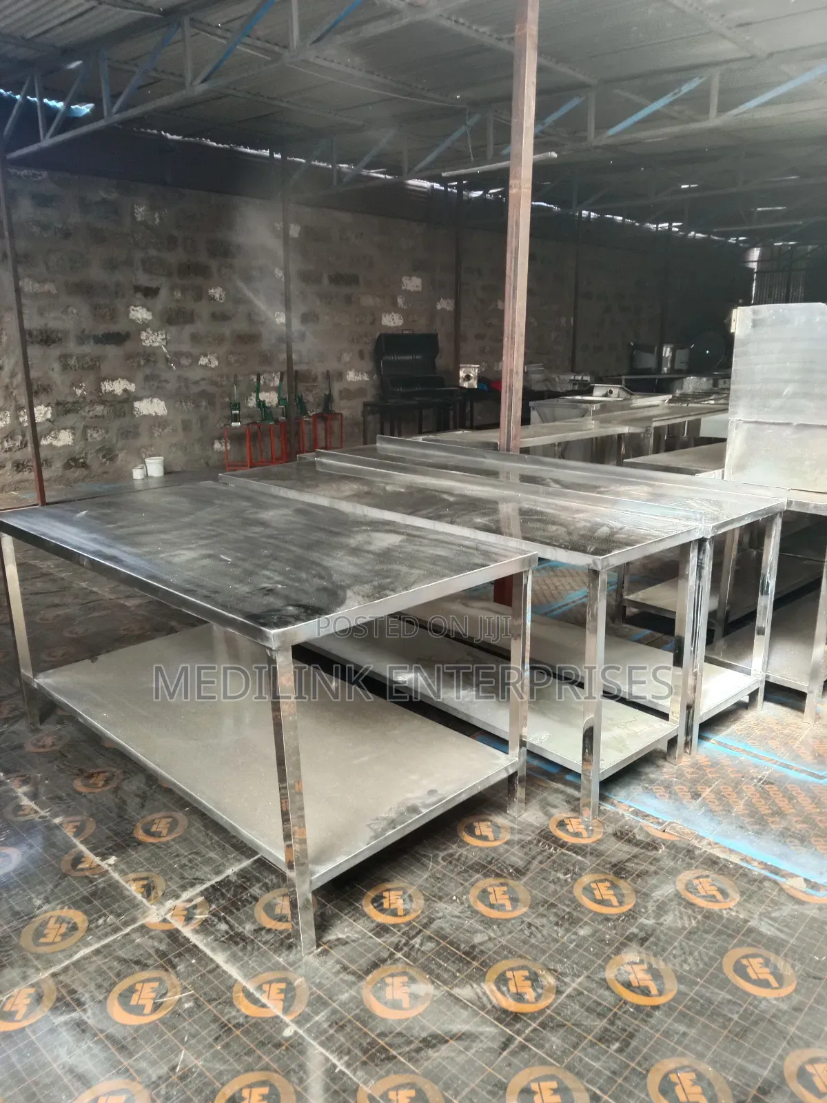 Ss 304 Customized Kitchen Working Tables /Preparations Tables