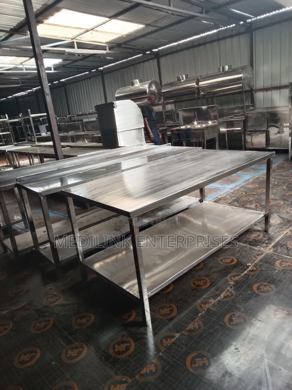 Ss 304 Customized Kitchen Working Tables /Preparations Tables