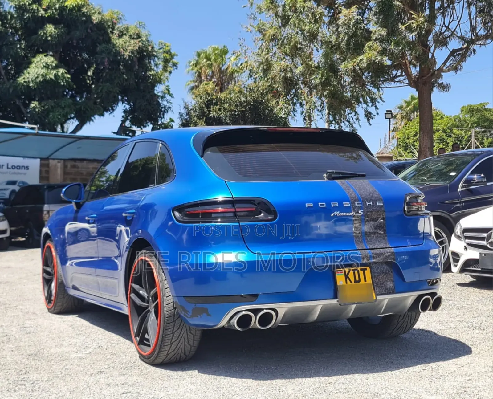 Porsche Macan S 2016 Blue