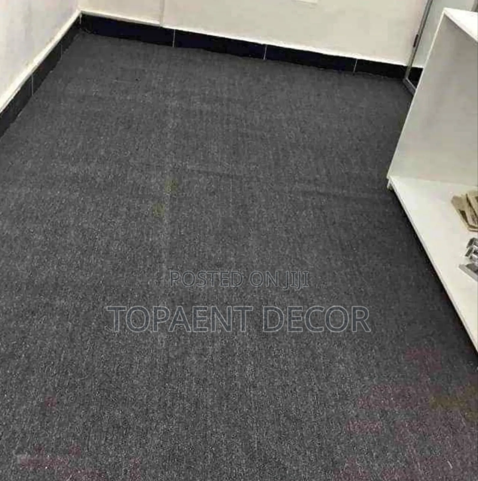 Dark Grey Custom Fitting Delta Wall To Wall Carpets