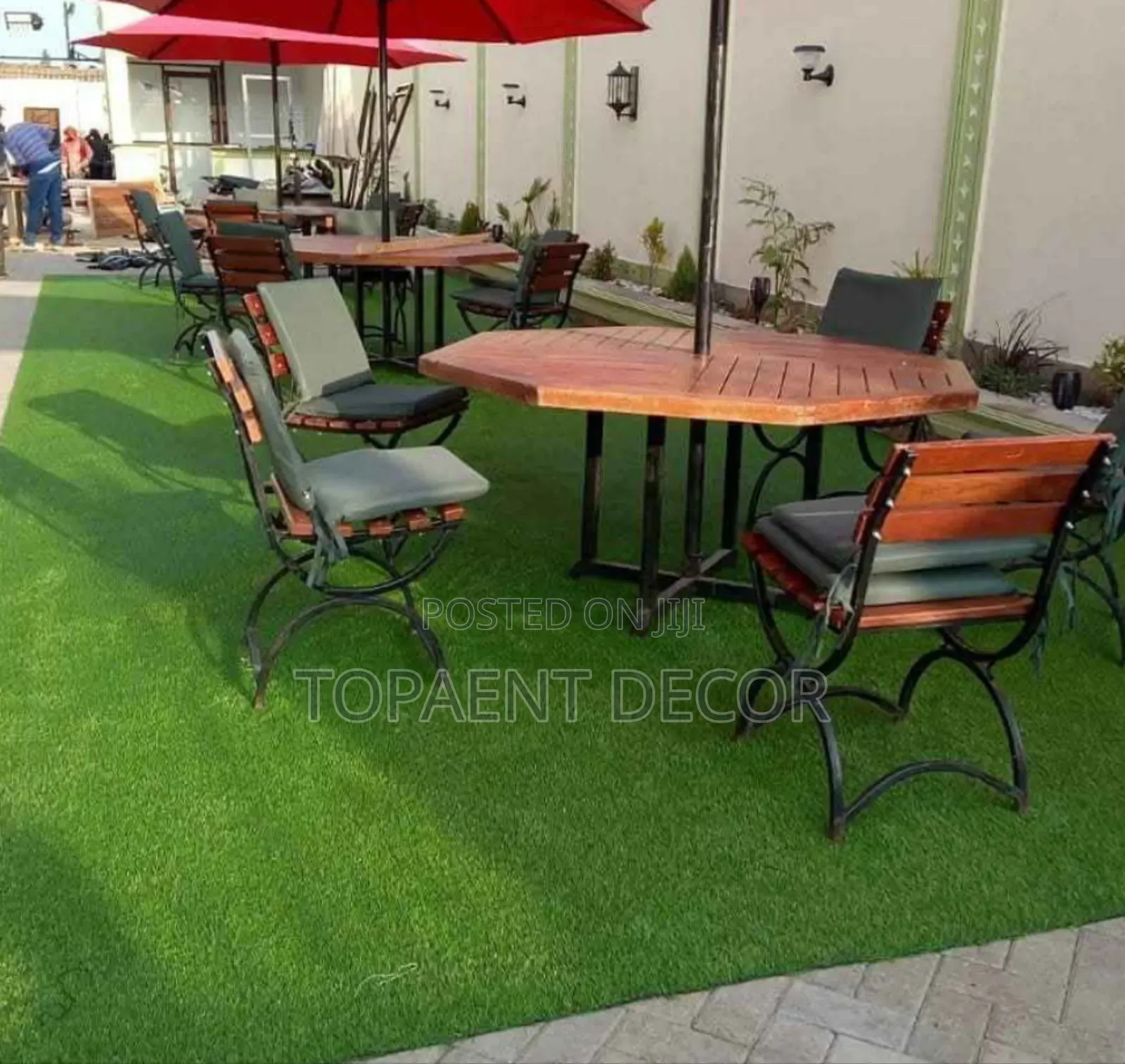 20mm Natural Look Outdoor Restaurant Artificial Grass Carpet