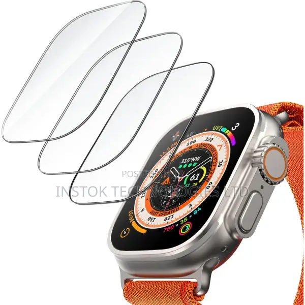 Apple Watch Ultra 3/2/1 49mm Glass Screen Protector 3-Pack