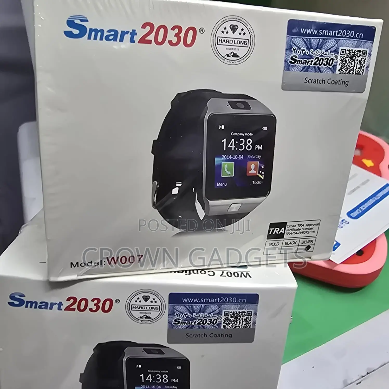 W007 Smartwatch With Camera, Call Message Function