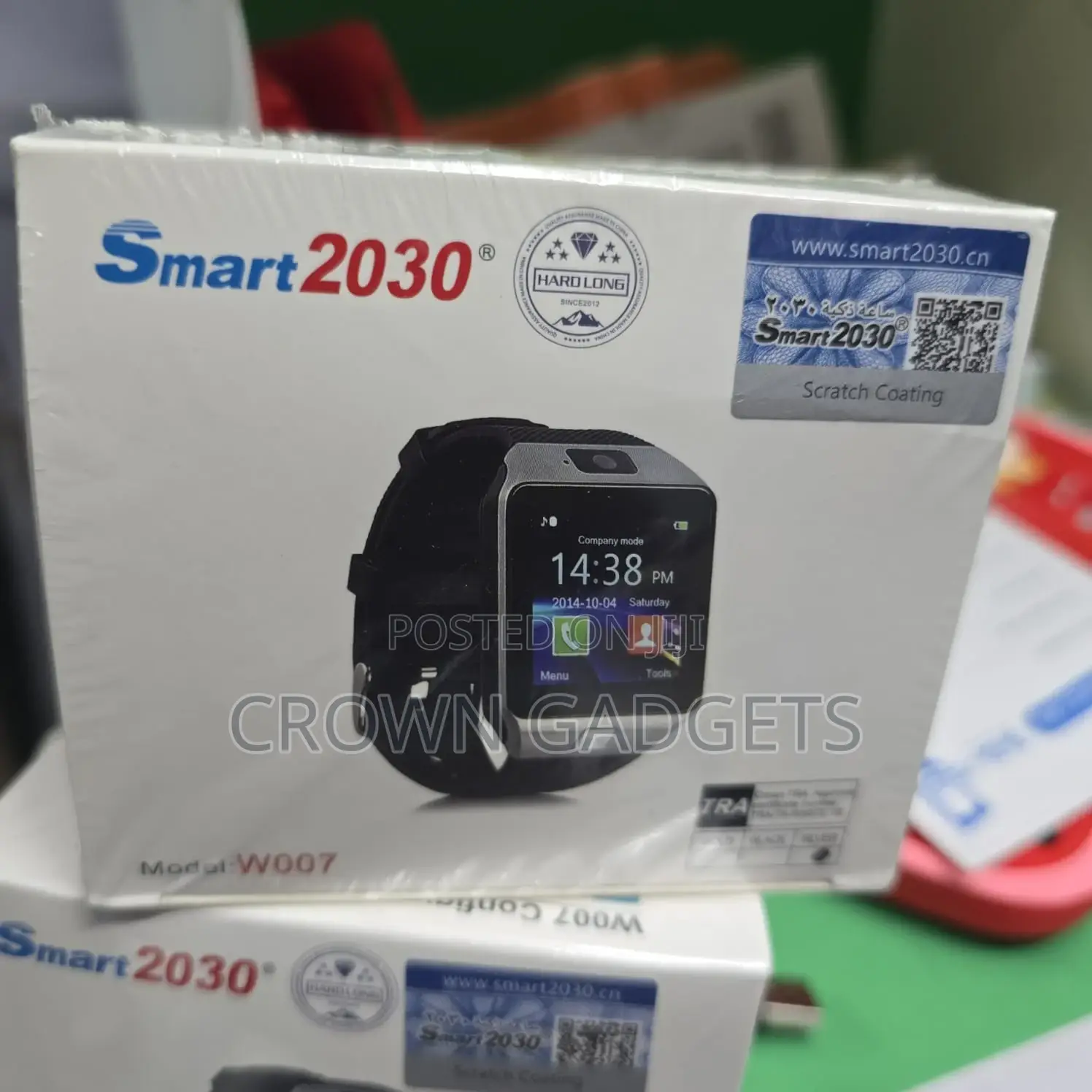 Bluetooth Smartwatch W007 With Pedometer Sleep Monitor