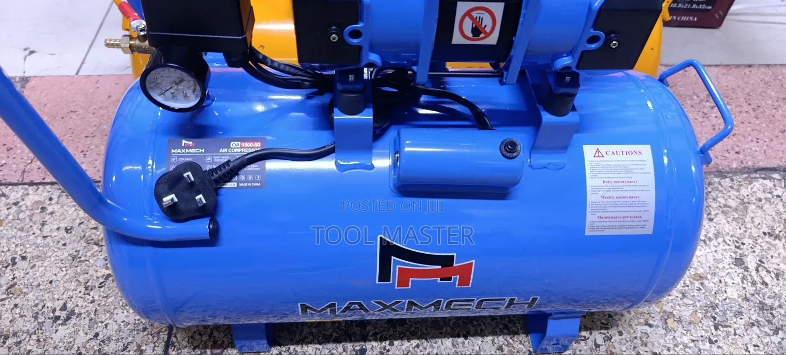 25l Maxmech Silent Compressor/25l Electric Oil Less Compressor