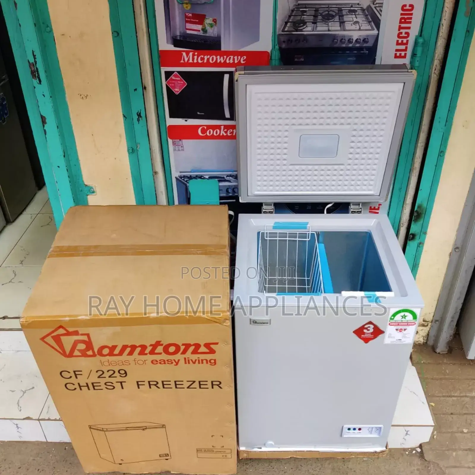 Ramtons Chest Freezer 93l Cf229