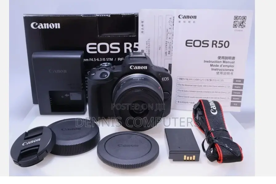 Canon Eos R50 Rf-S 18-45mm (Single) Kit