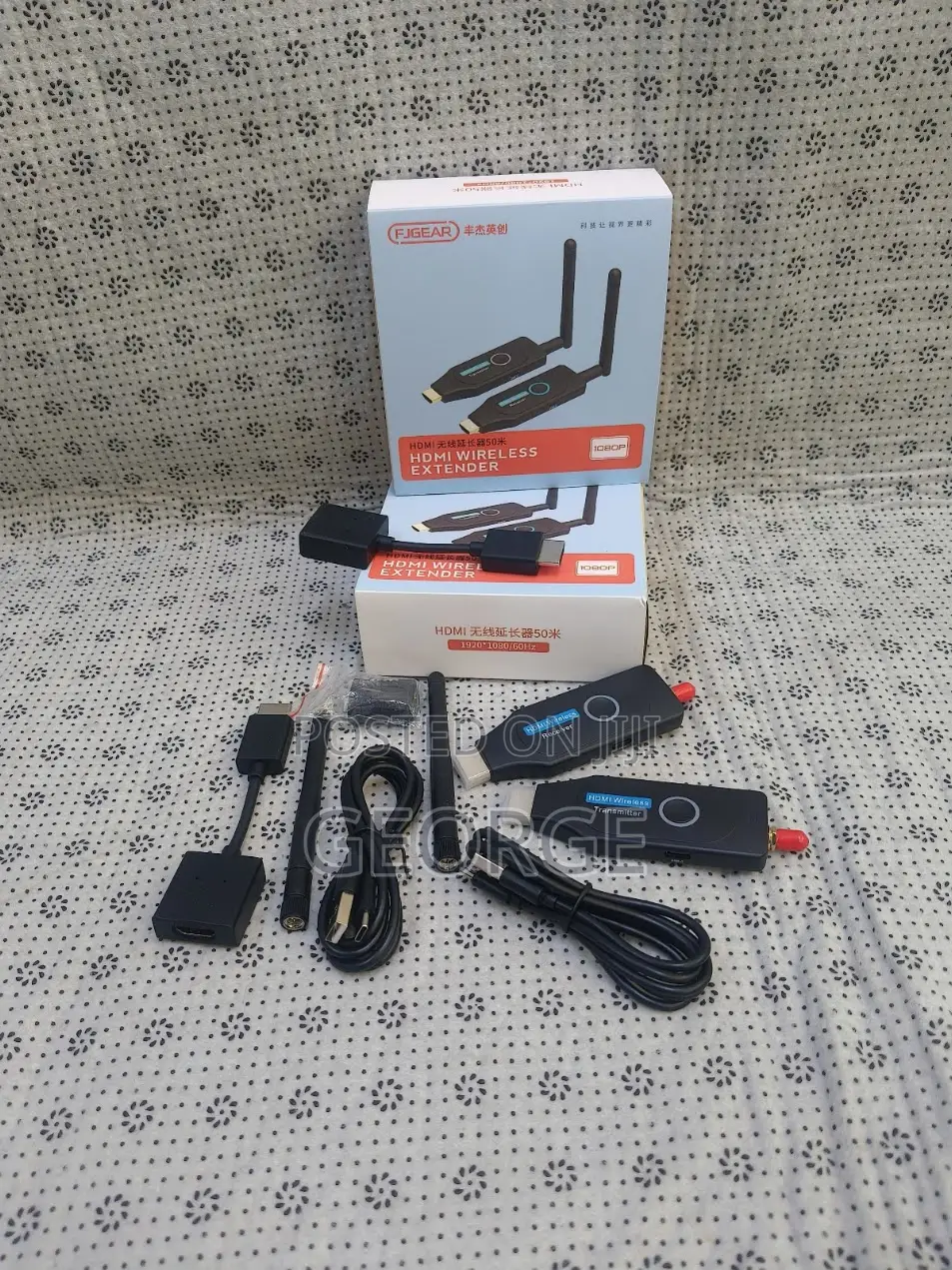 Best Fjgear 50m Hdmi Wireless Extender Adapter.