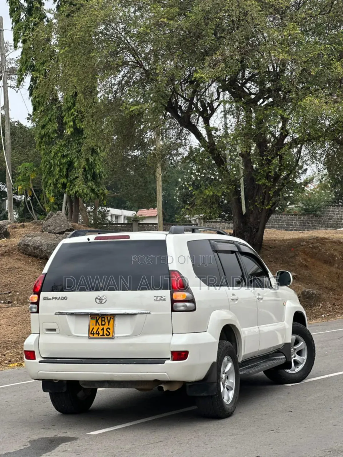 Toyota Land Cruiser Prado 2008 White