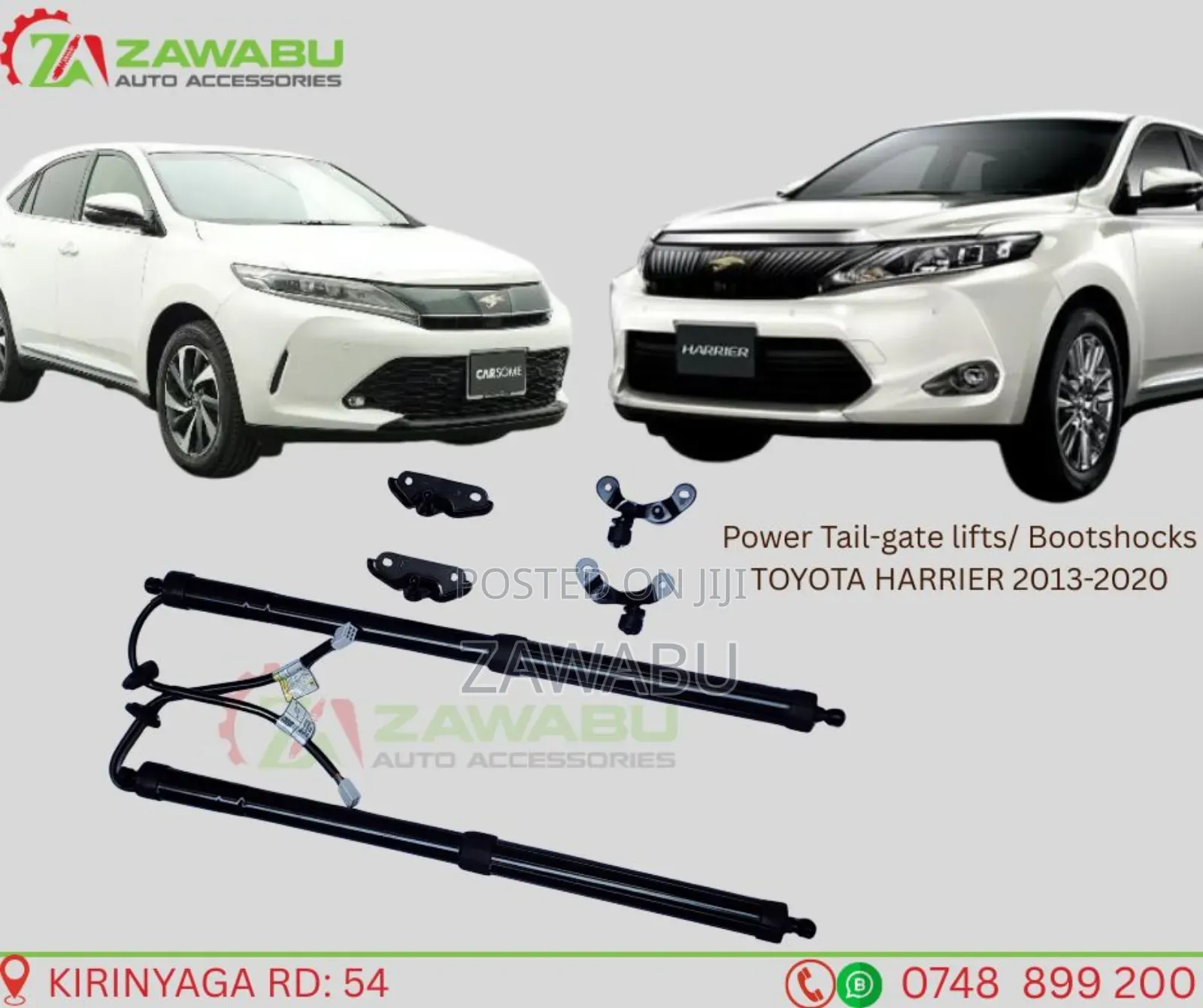 Electric Bootshocks/Tailgate Lifs Harrier Xu60 , Zsu60 2013-2020