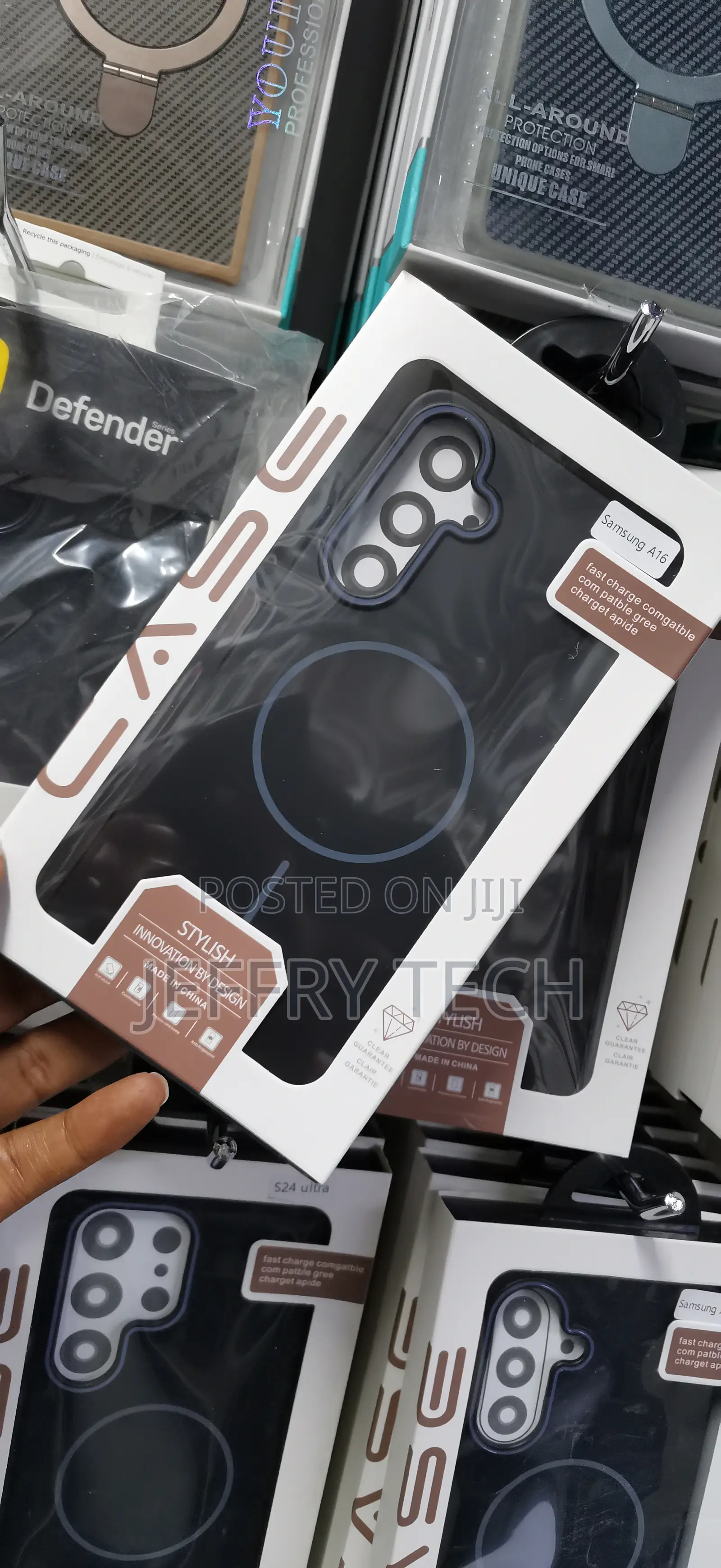 Syndee Samsung Galaxy A16 Matte Hard Case Compatible With Magsafe