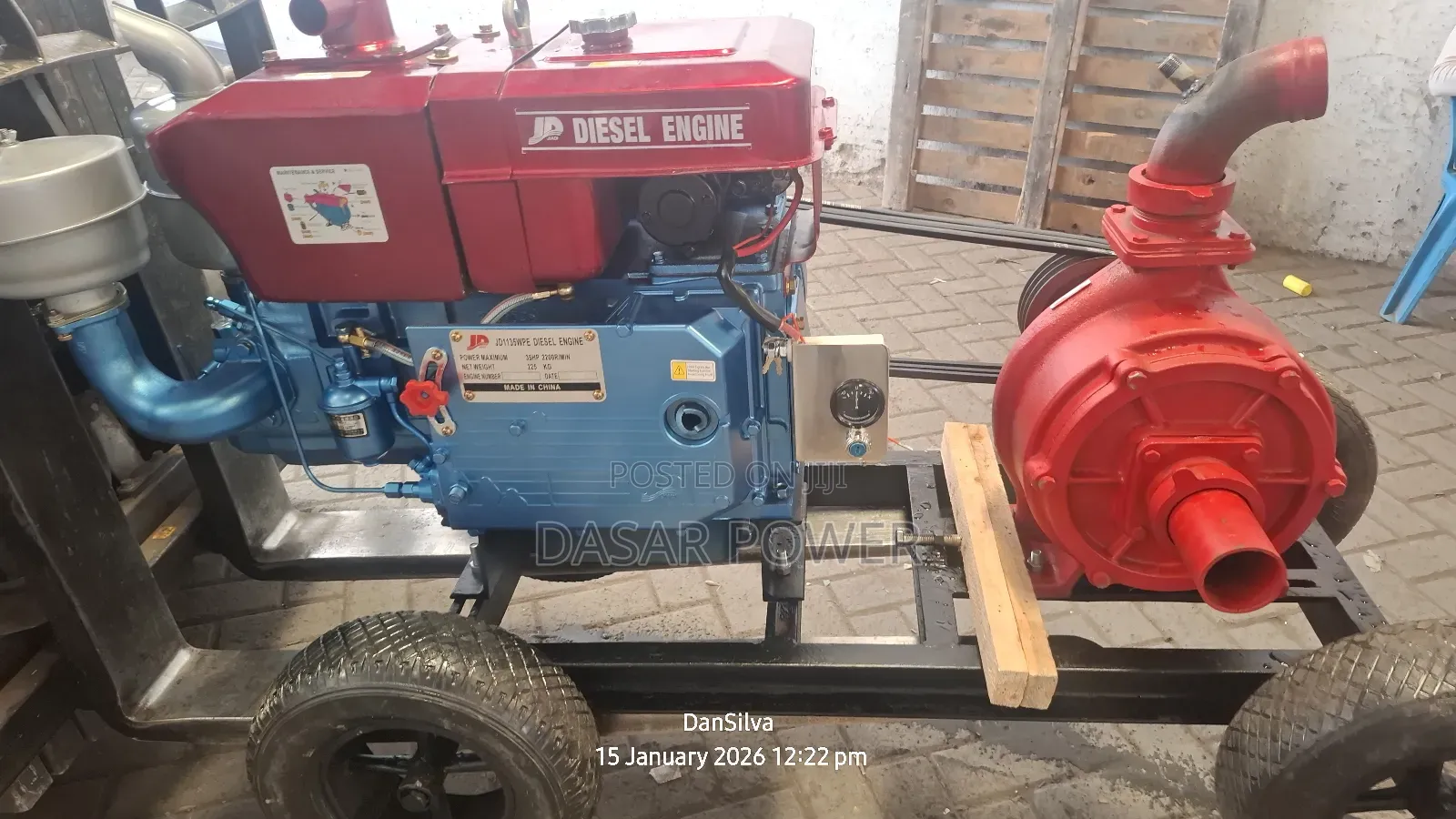 35hp Jd Diesel Water Pump.
